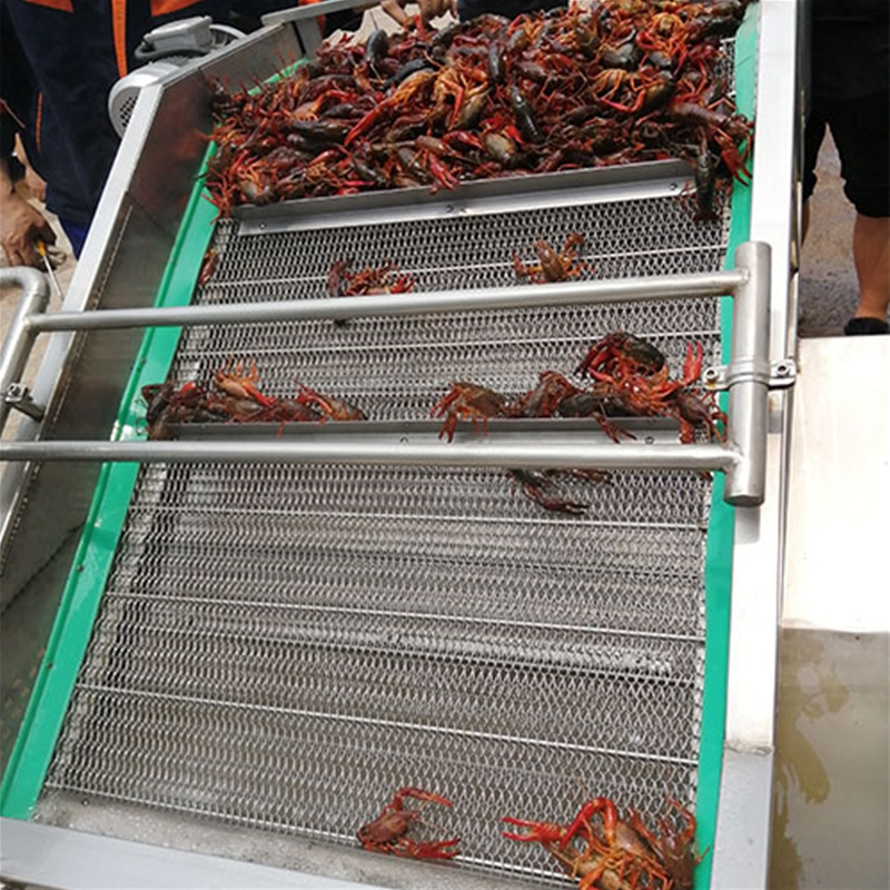 龙虾深加工设备 龙虾清洗流水线 龙虾煮制生产成套设备