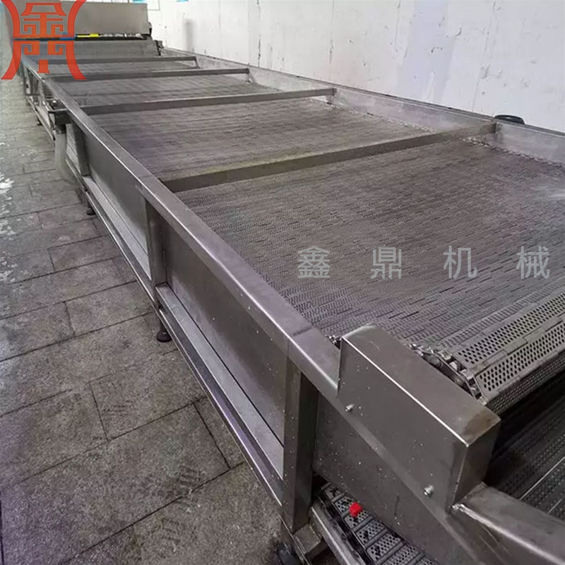鸭脖定型蒸煮油炸全套设备