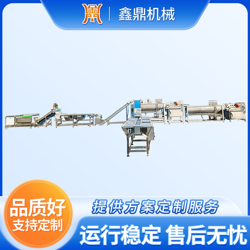 预制菜加工流水线