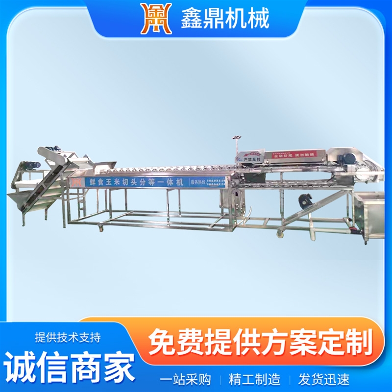 玉米加工流水线